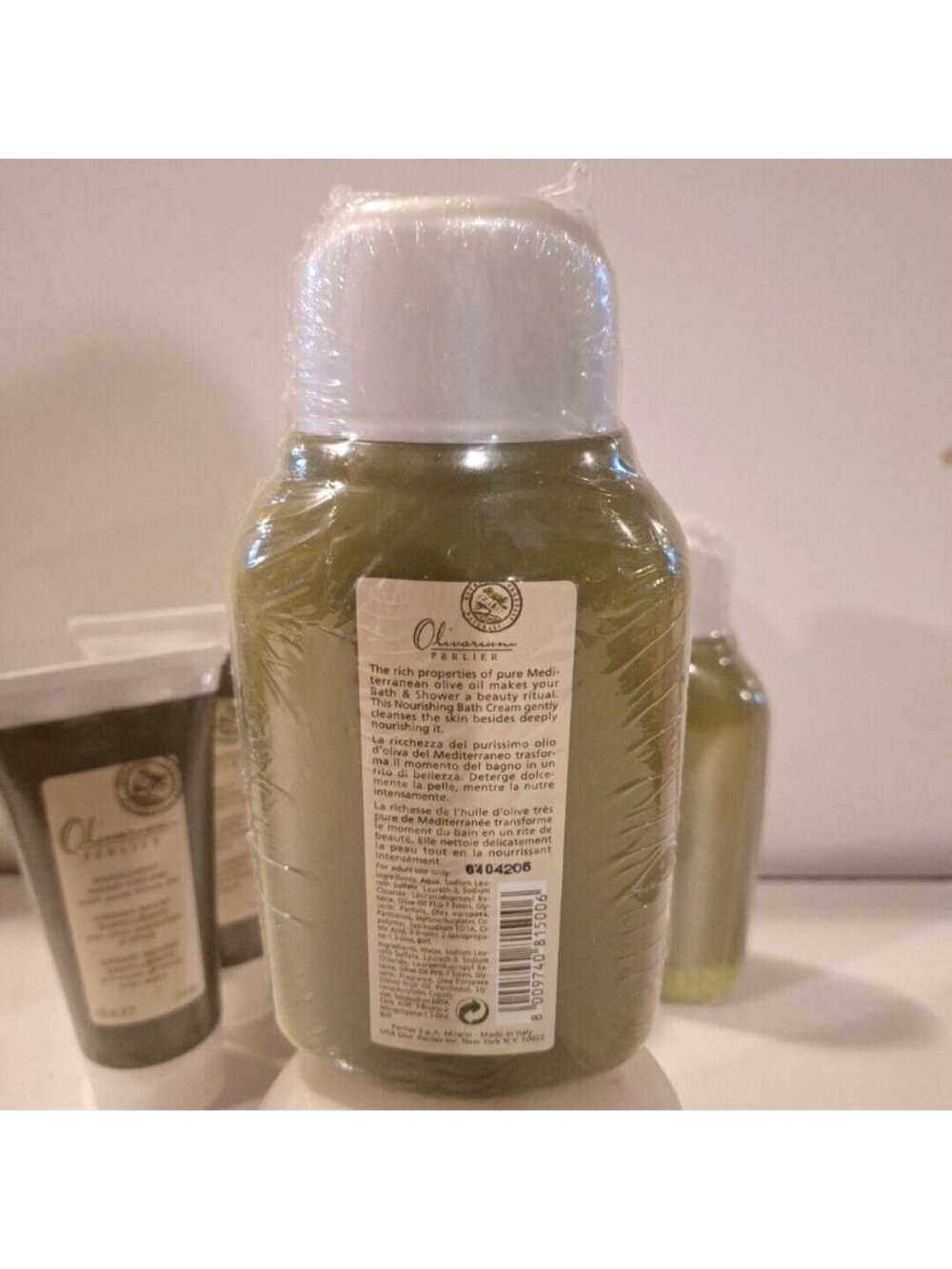 Olivarium Perlier Bath & Shower Hand Cream Hair Mask Lot Olive Oil Sealed Italy - Picture 9 of 11